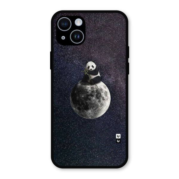 Panda Space Metal Back Case for iPhone 14
