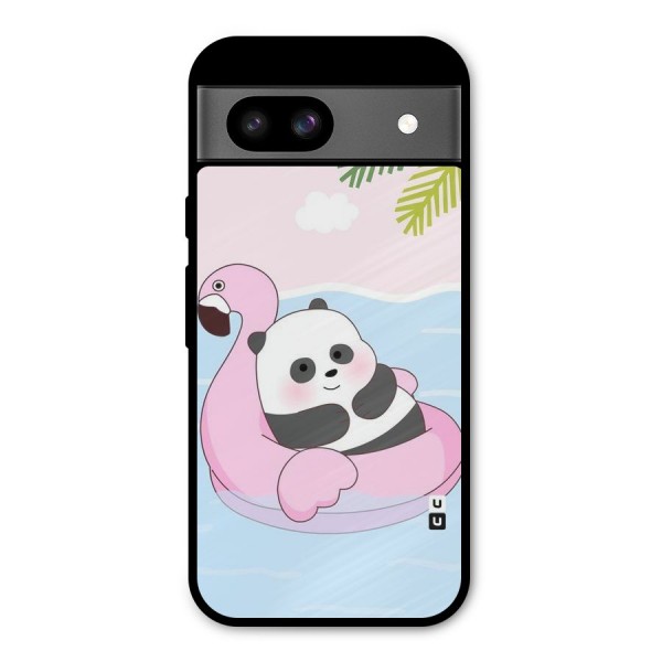 Panda Swim Metal Back Case for Google Pixel 8a