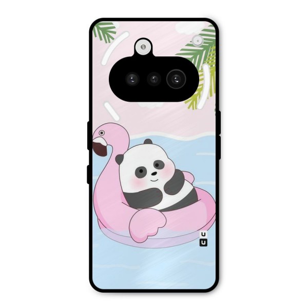 Panda Swim Metal Back Case for Nothing Phone 3a
