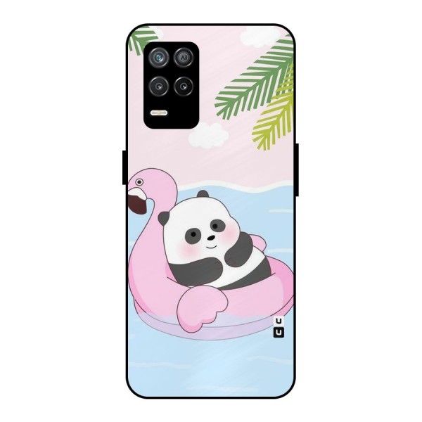 Panda Swim Metal Back Case for Realme 9 5G
