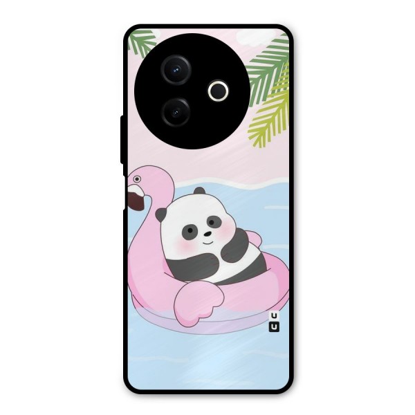 Panda Swim Metal Back Case for Vivo Y39