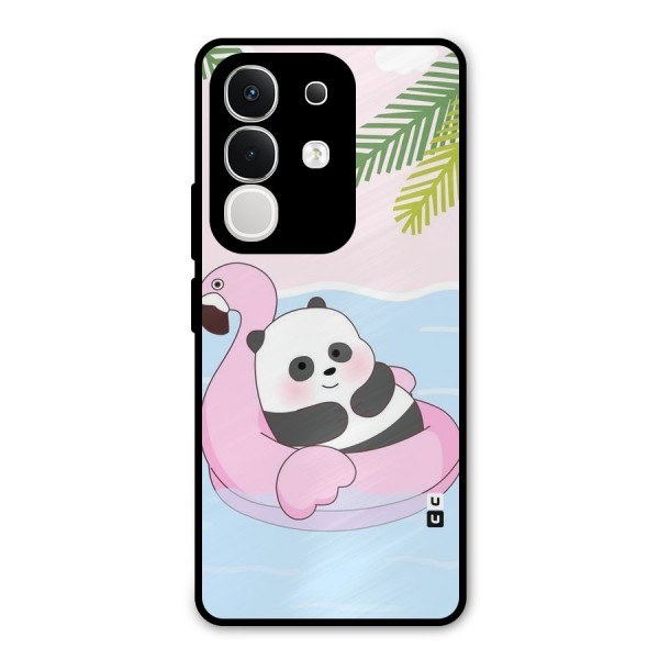 Panda Swim Metal Back Case for iQOO Z10x