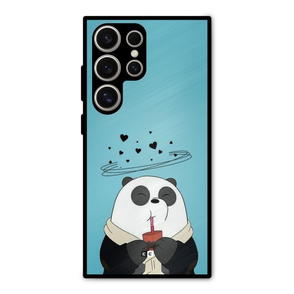 Pandaa Ji Metal Back Case for Galaxy S24 Ultra
