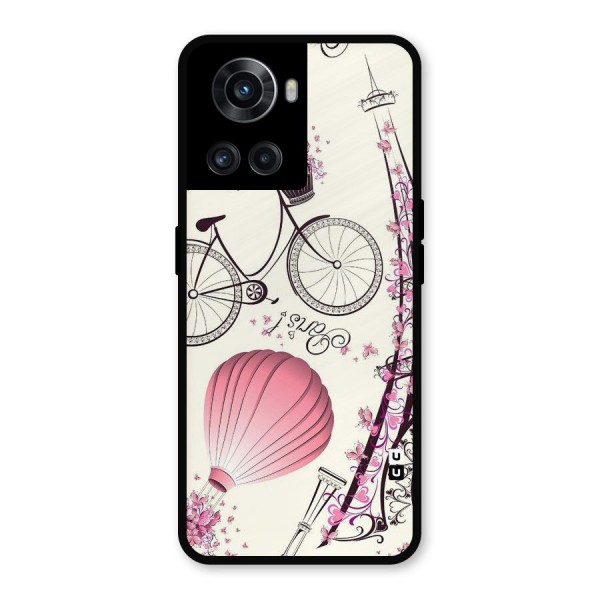 Paris Clipart Metal Back Case for OnePlus 10R