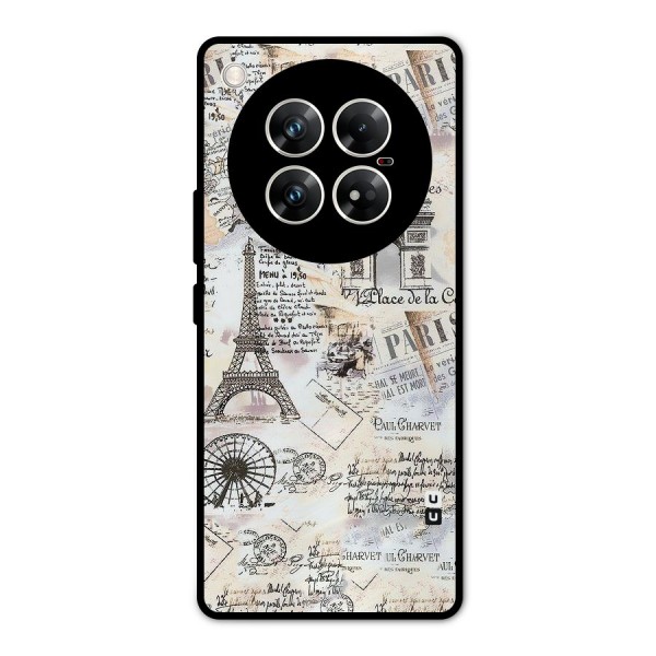 Paris Paper Metal Back Case for Infinix Zero 40 5G