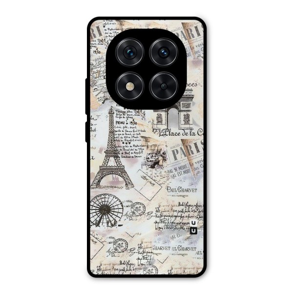 Paris Paper Metal Back Case for Redmi Note 14 Pro 5G