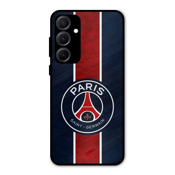 Paris Saint Germain Football Club Metal Back Case for Galaxy A35