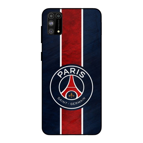 Paris Saint Germain Football Club Metal Back Case for Galaxy F41