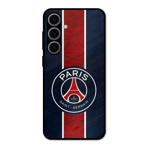 Paris Saint Germain Football Club Metal Back Case for Galaxy S24 FE