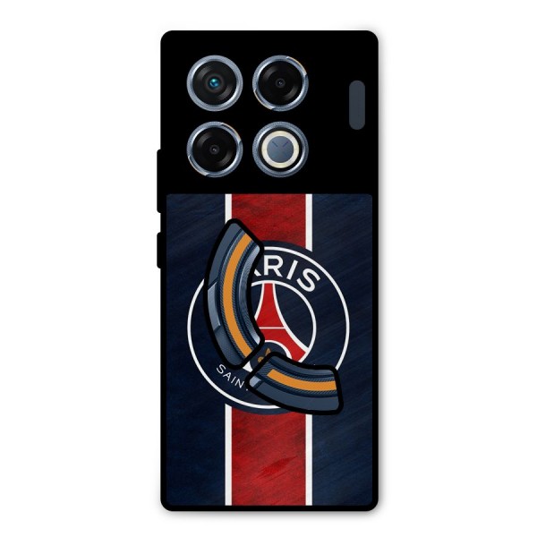 Paris Saint Germain Football Club Metal Back Case for Infinix GT 20 Pro