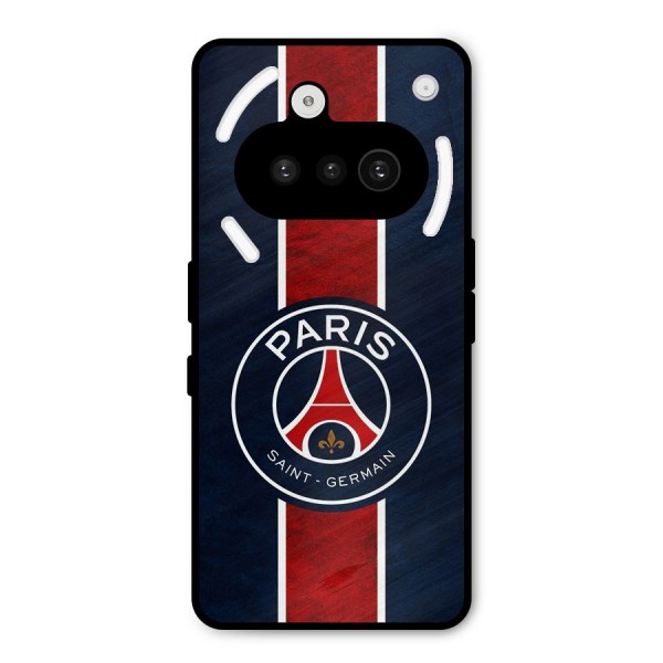 Paris Saint Germain Football Club Metal Back Case for Nothing Phone 3a