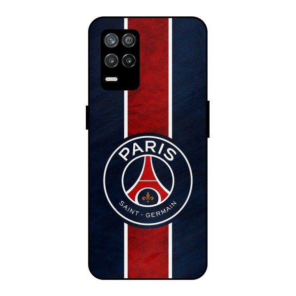 Paris Saint Germain Football Club Metal Back Case for Realme 9 5G