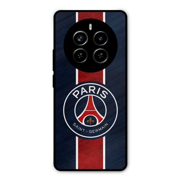 Paris Saint Germain Football Club Metal Back Case for Realme P1 Pro