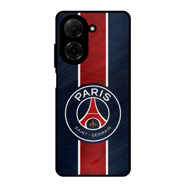 Paris Saint Germain Football Club Metal Back Case for Redmi A5 4G