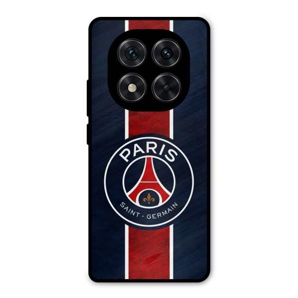 Paris Saint Germain Football Club Metal Back Case for Redmi Note 14 Pro 5G