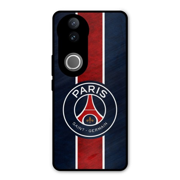 Paris Saint Germain Football Club Metal Back Case for Vivo V50e