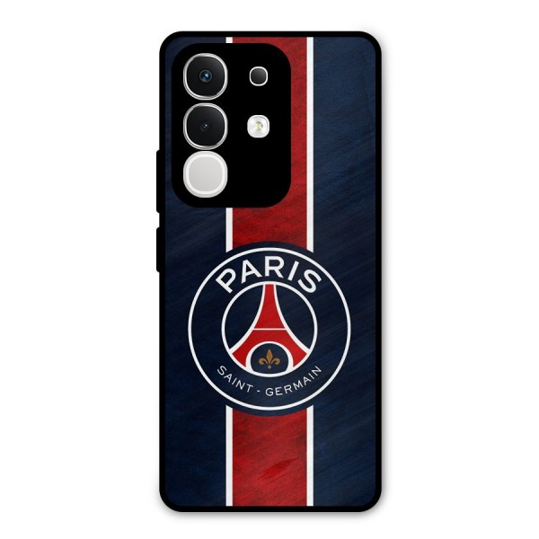 Paris Saint Germain Football Club Metal Back Case for iQOO Z10x