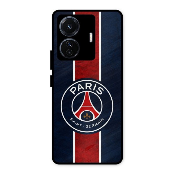 Paris Saint Germain Football Club Metal Back Case for iQOO Z6