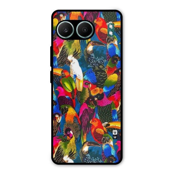 Parrot Art Metal Back Case for OnePlus Nord 4