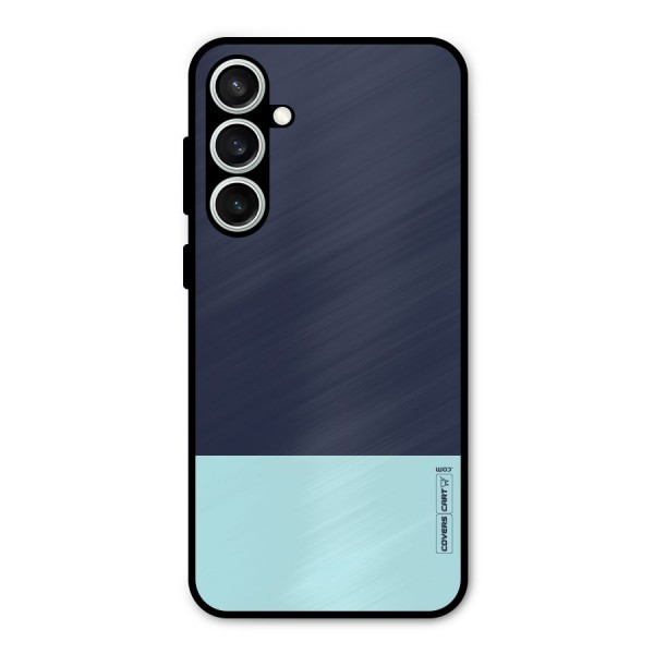 Pastel Blues Metal Back Case for Galaxy S23 FE