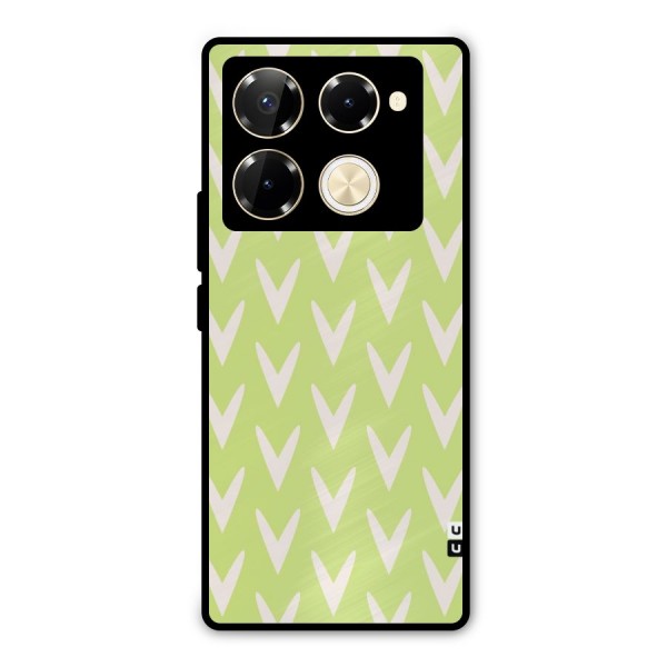 Pastel Green Grass Metal Back Case for Infinix Note 40 Pro Plus