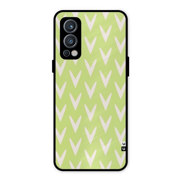 Pastel Green Grass Metal Back Case for OnePlus Nord 2 5G