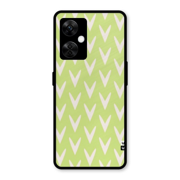 Pastel Green Grass Metal Back Case for OnePlus Nord CE 3 Lite