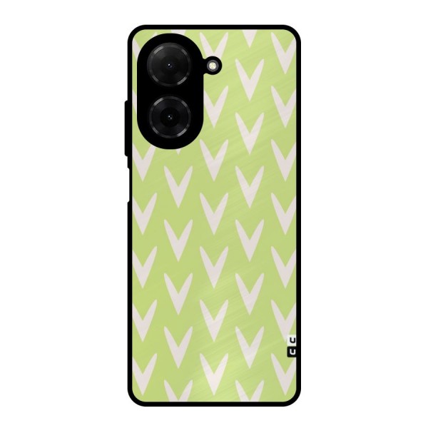 Pastel Green Grass Metal Back Case for Poco C71