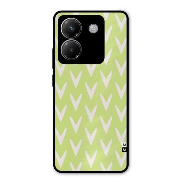 Pastel Green Grass Metal Back Case for Poco M7 Pro 5G