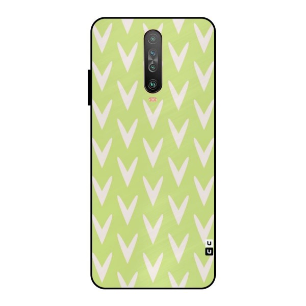 Pastel Green Grass Metal Back Case for Poco X2