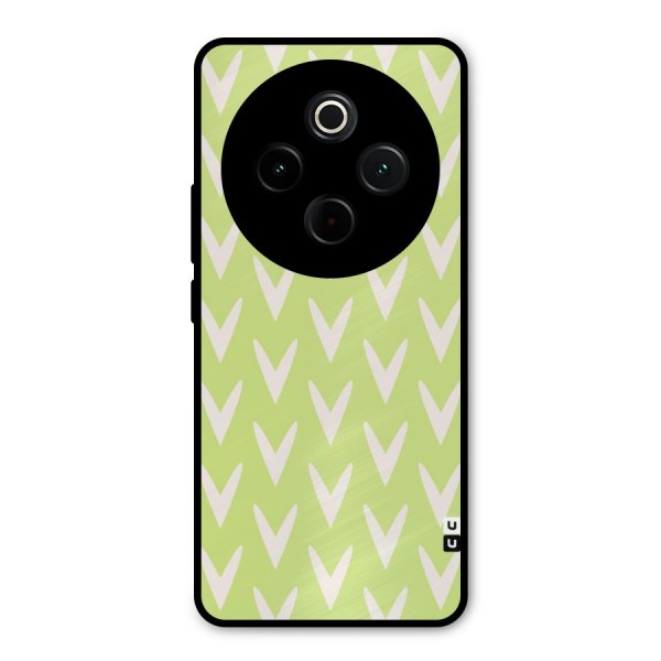 Pastel Green Grass Metal Back Case for Vivo T4