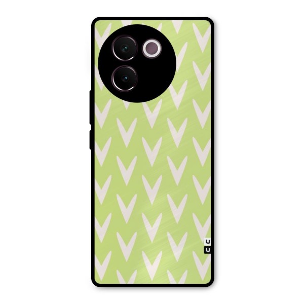 Pastel Green Grass Metal Back Case for Vivo V30e