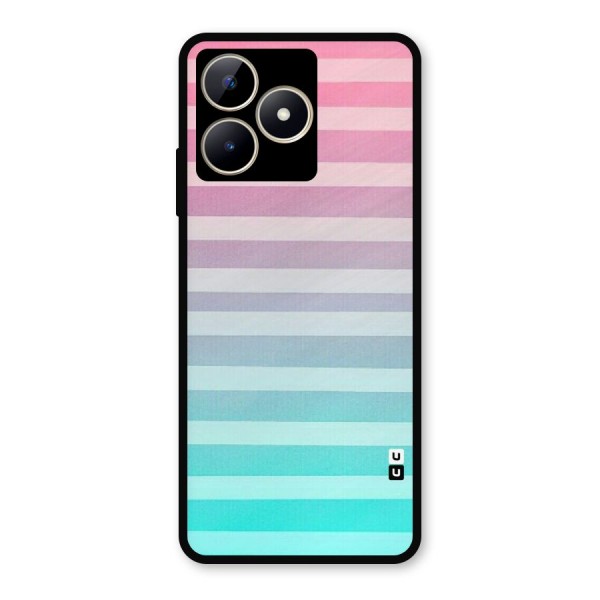 Pastel Ombre Metal Back Case for Realme C53