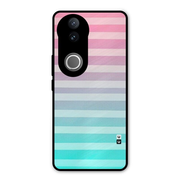Pastel Ombre Metal Back Case for Vivo V50e