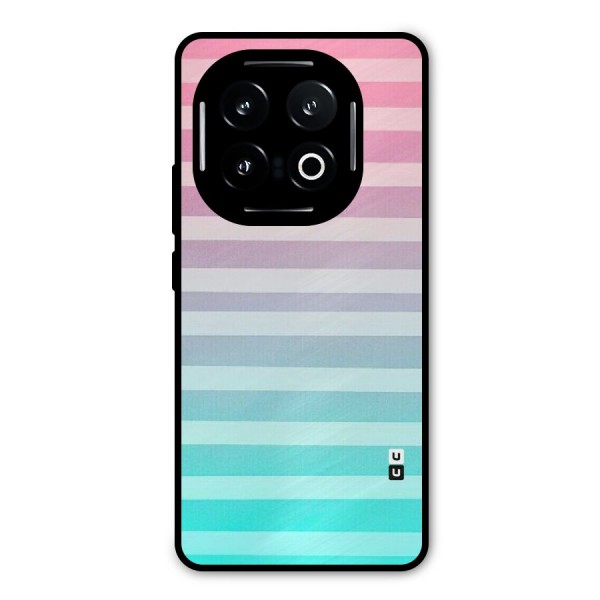 Pastel Ombre Metal Back Case for iQOO 13