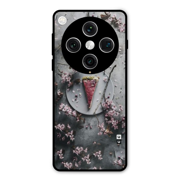 Pastry Florals Metal Back Case for Oppo Find X8 Pro