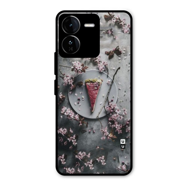 Pastry Florals Metal Back Case for iQOO Z9