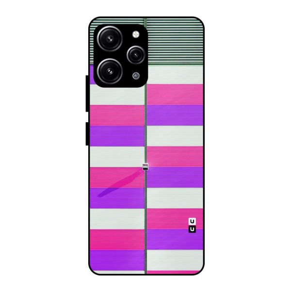 Patterns City Glass Back Case for Redmi 12 4G