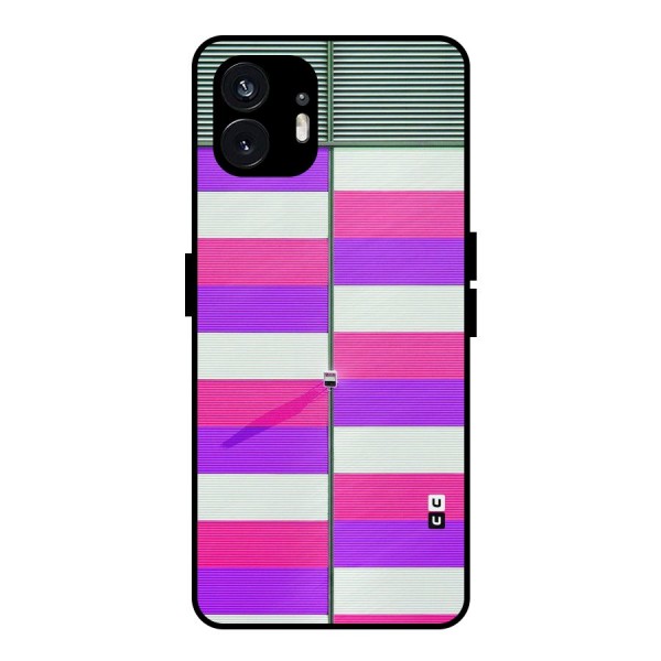 Patterns City Metal Back Case for Nothing Phone 2