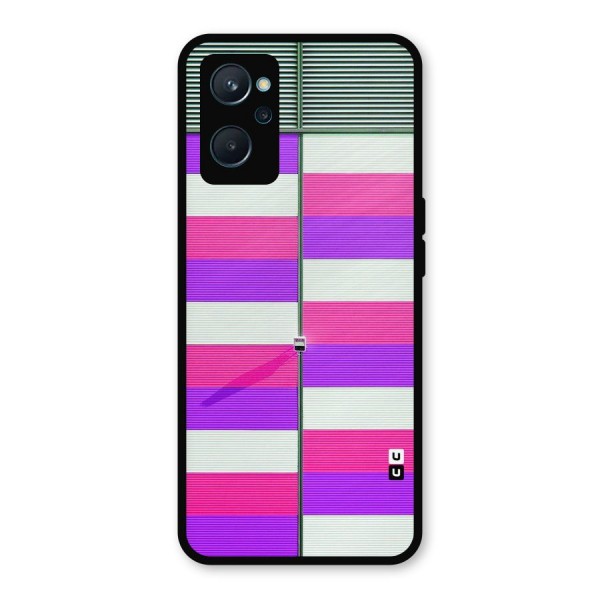 Patterns City Metal Back Case for Realme 9i