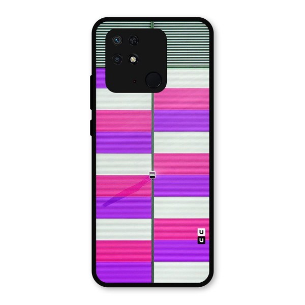 Patterns City Metal Back Case for Redmi 10 Power