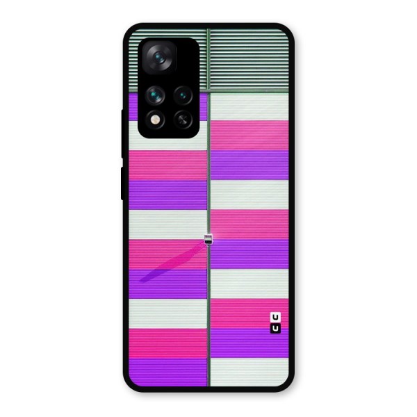 Patterns City Metal Back Case for Xiaomi 11i Hypercharge 5G