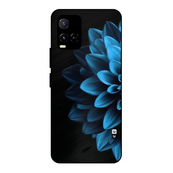 Petals In Blue Metal Back Case for Vivo Y21T