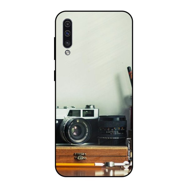 Photographer Desk Metal Back Case for Galaxy A30s