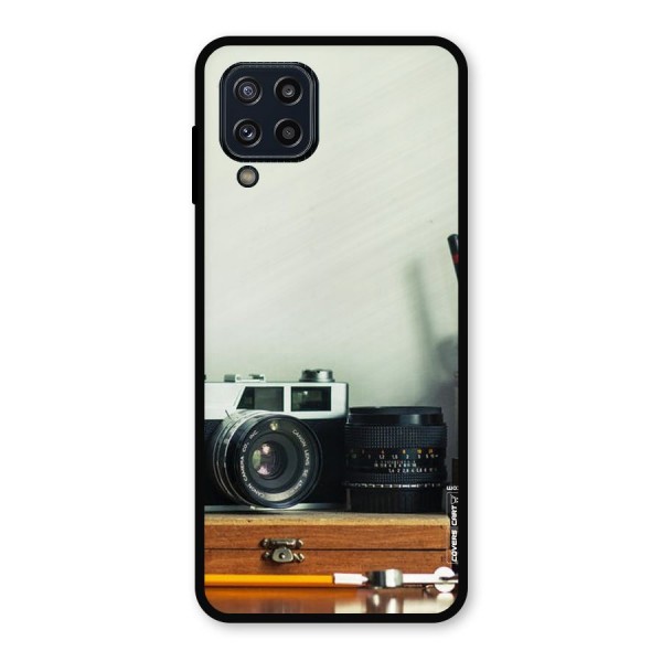 Photographer Desk Metal Back Case for Galaxy M32