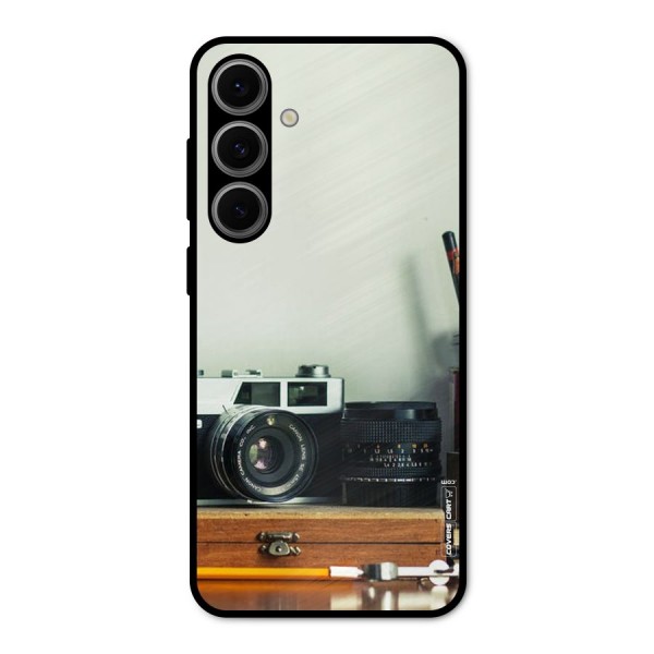 Photographer Desk Metal Back Case for Galaxy S24 FE