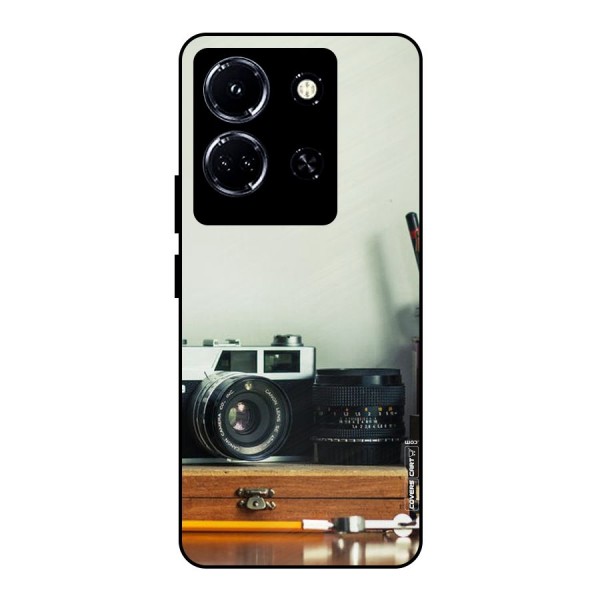 Photographer Desk Metal Back Case for Infinix Note 30 5G