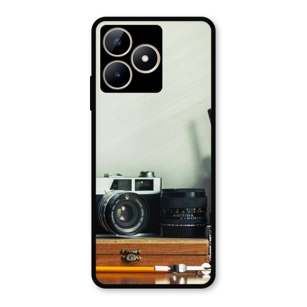 Photographer Desk Metal Back Case for Realme Narzo N53