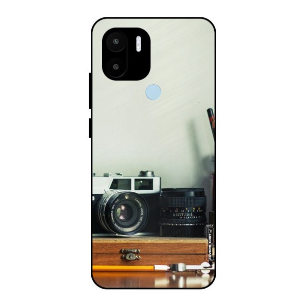 Photographer Desk Metal Back Case for Redmi A1+