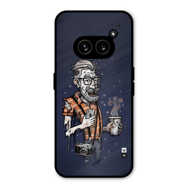 Photographer illustration Metal Back Case for Nothing Phone 2a